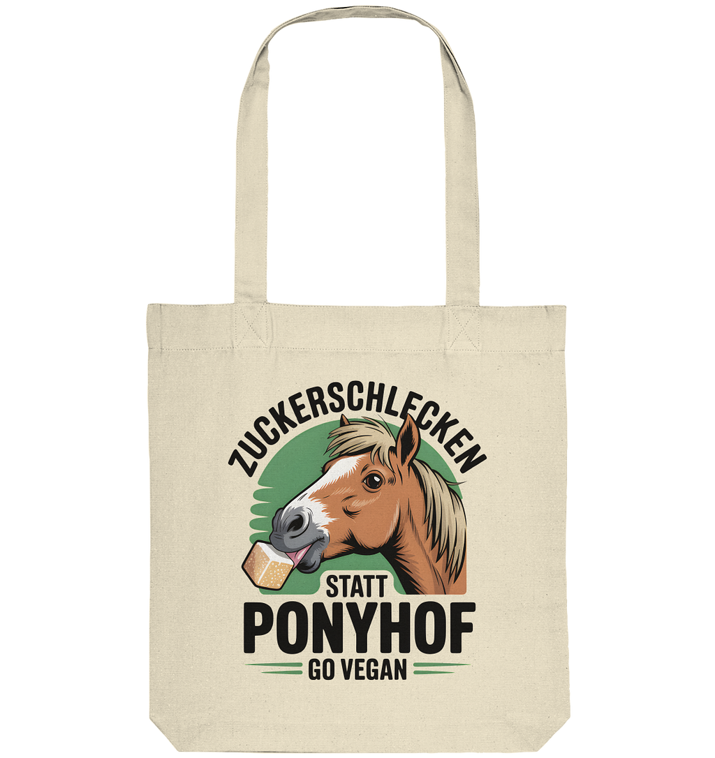 Zuckerschlecken statt Ponyhof - Tasche