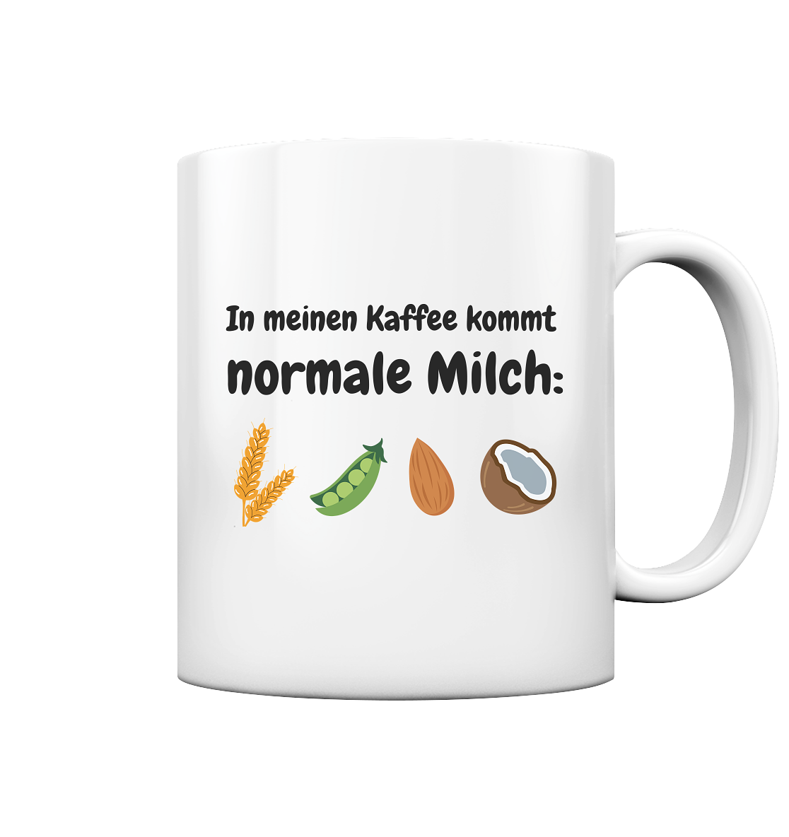 Normale Milch - Tasse