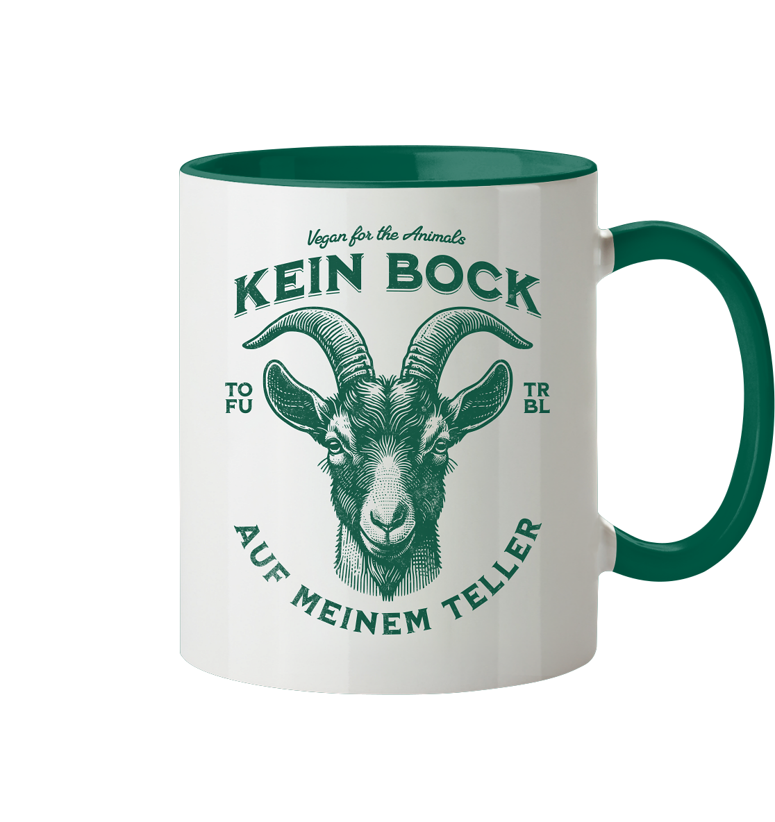 Kein Bock auf meinem Teller - Tasse