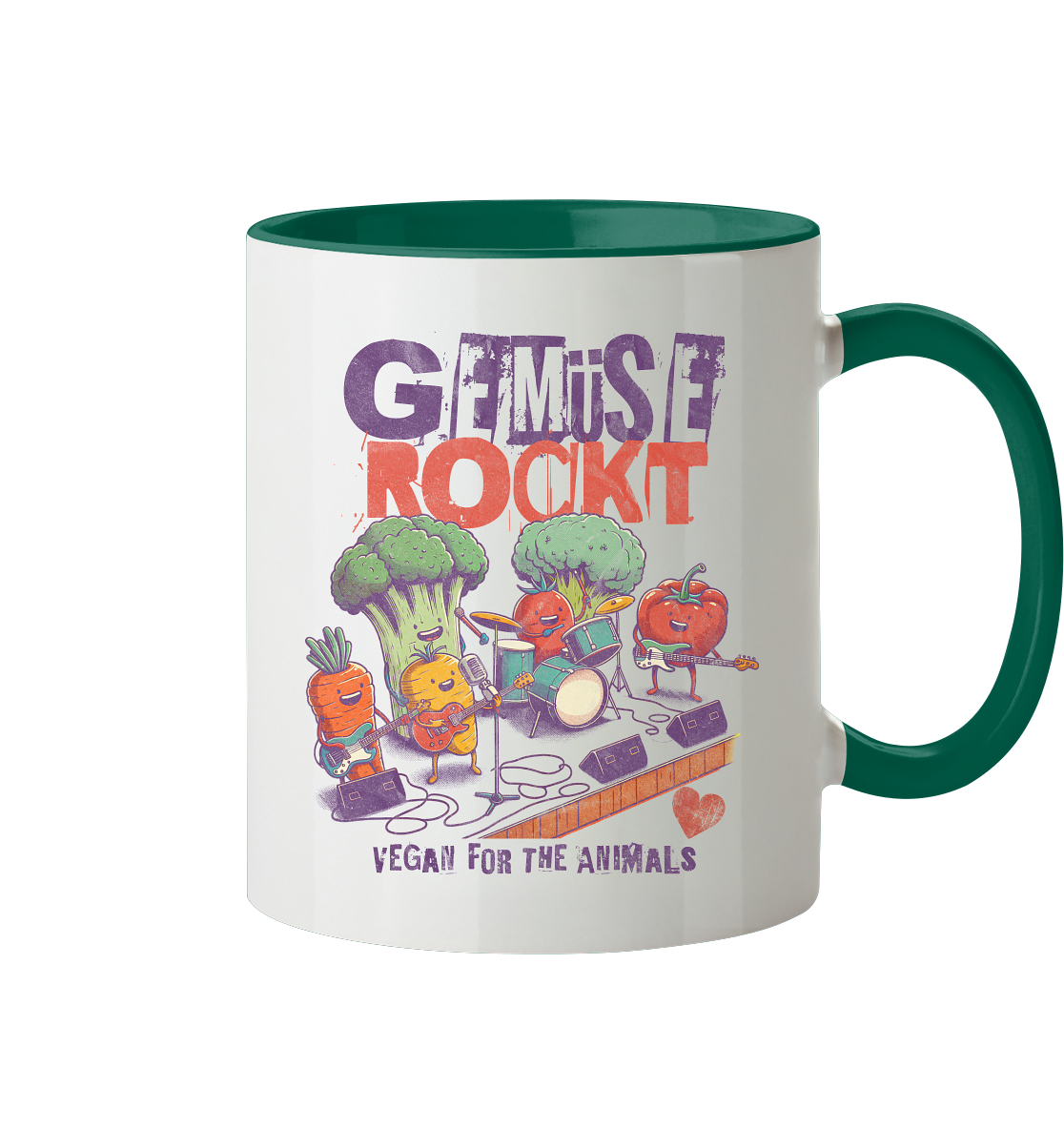 Gemüse rockt - Tasse