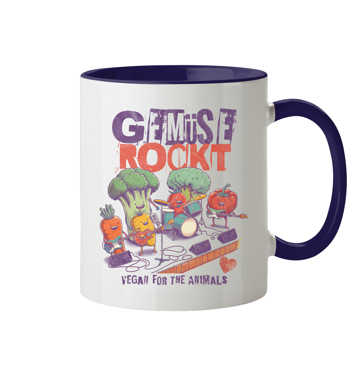 Gemüse rockt - Tasse
