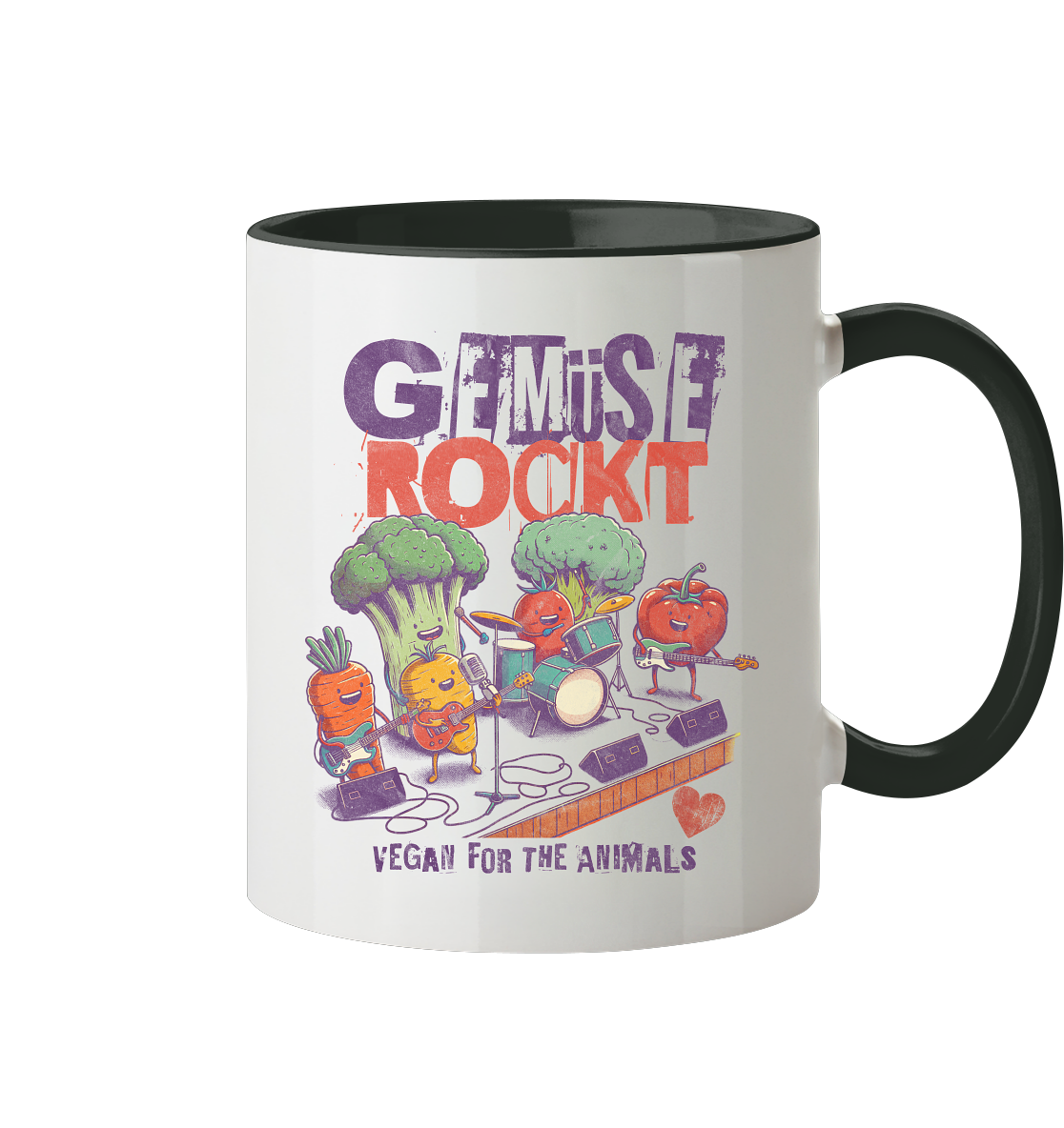 Gemüse rockt - Tasse
