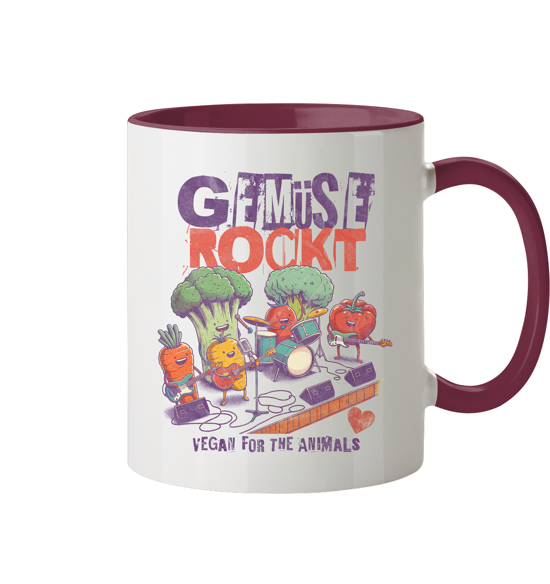 Gemüse rockt - Tasse