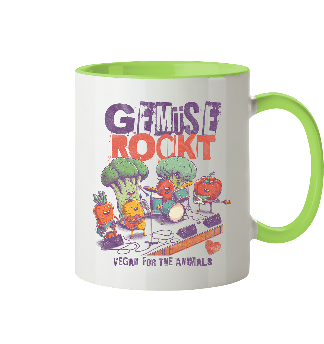 Gemüse rockt - Tasse