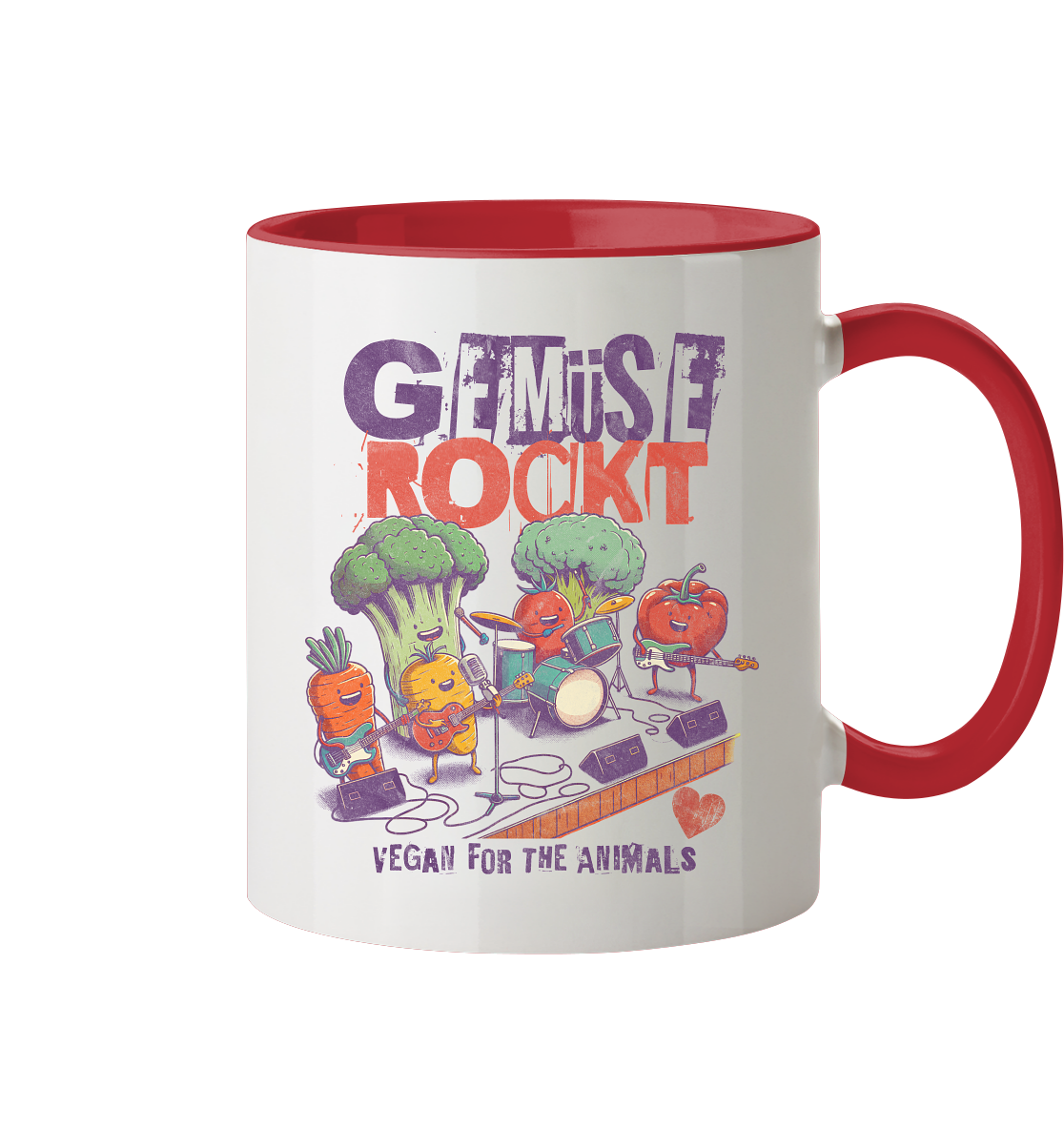 Gemüse rockt - Tasse