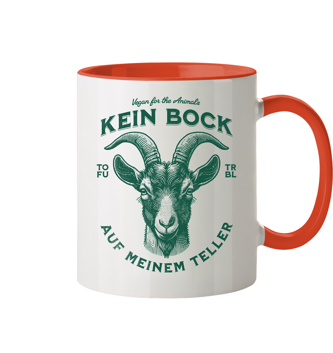 Kein Bock auf meinem Teller - Tasse