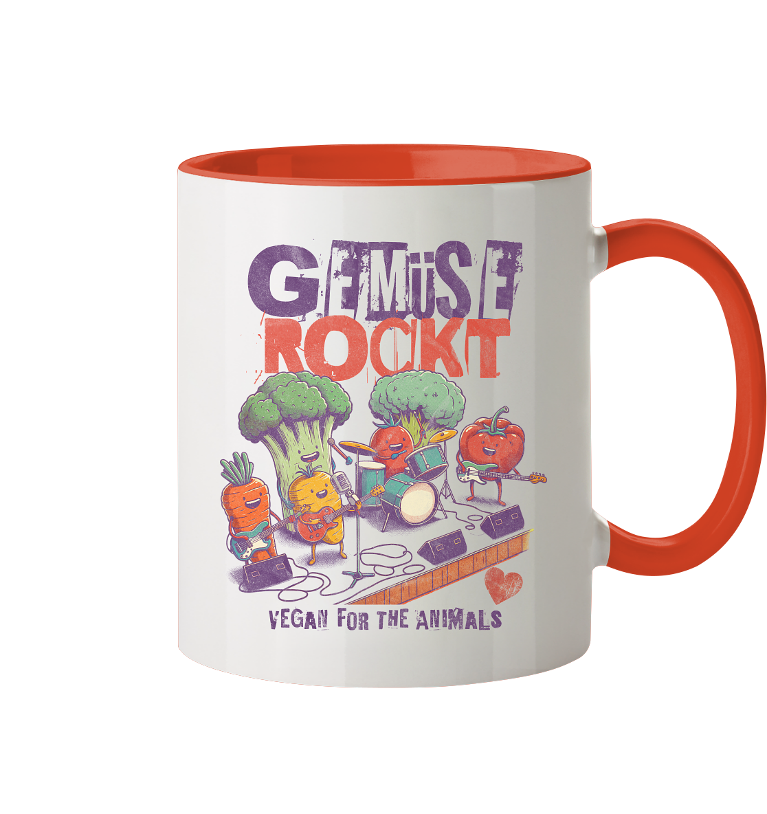 Gemüse rockt - Tasse