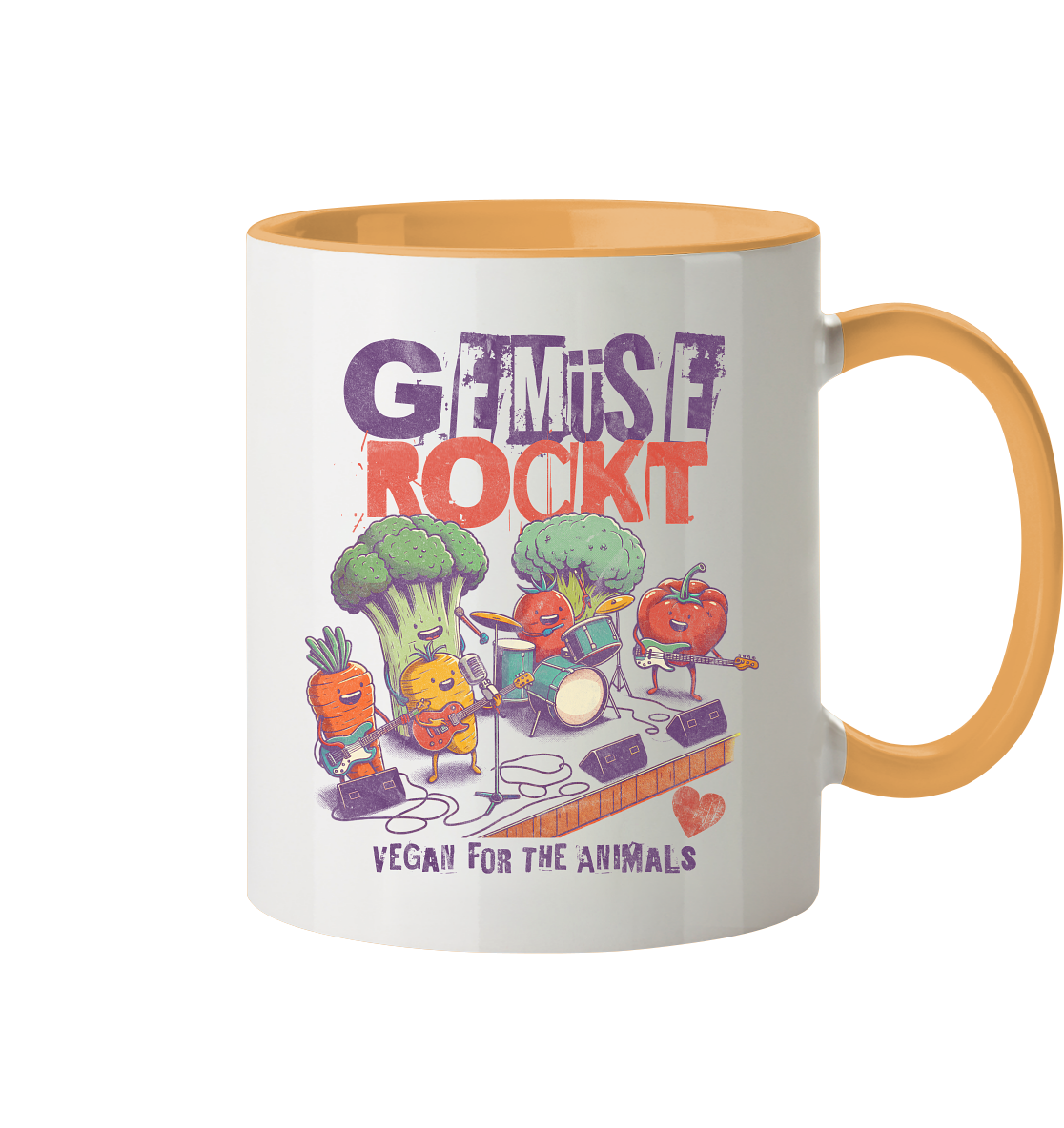 Gemüse rockt - Tasse