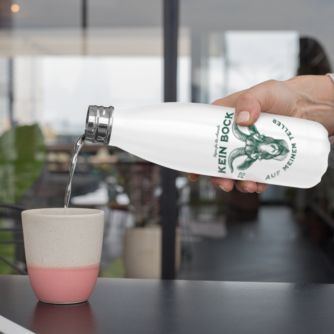 Kein Bock auf meinem Teller - Isolierflasche