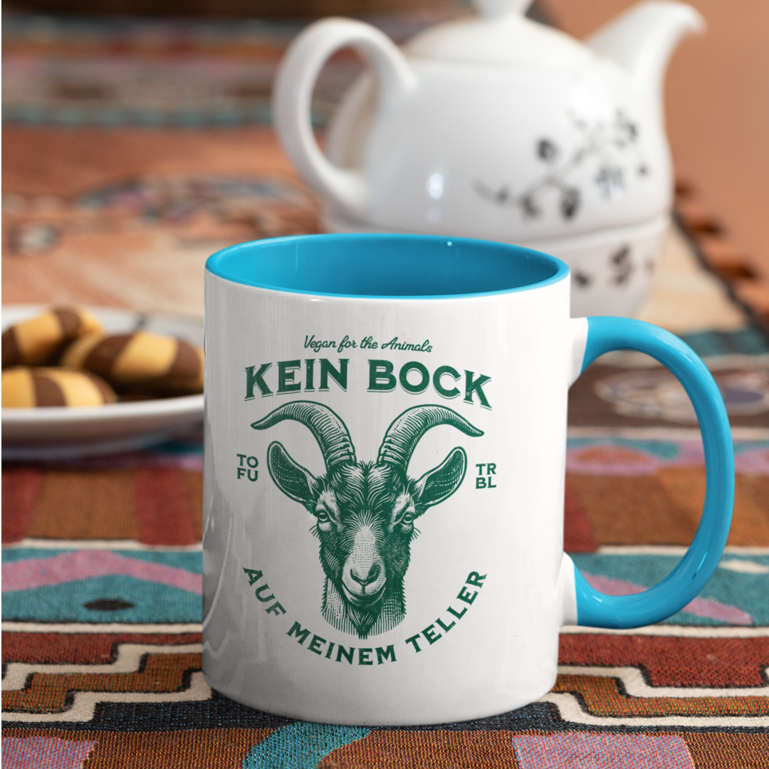Kein Bock auf meinem Teller - Tasse