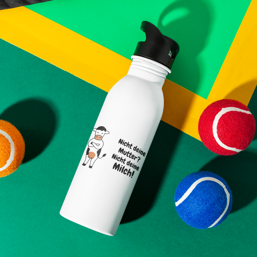 Nicht deine Milch - Edelstahl-Trinkflasche