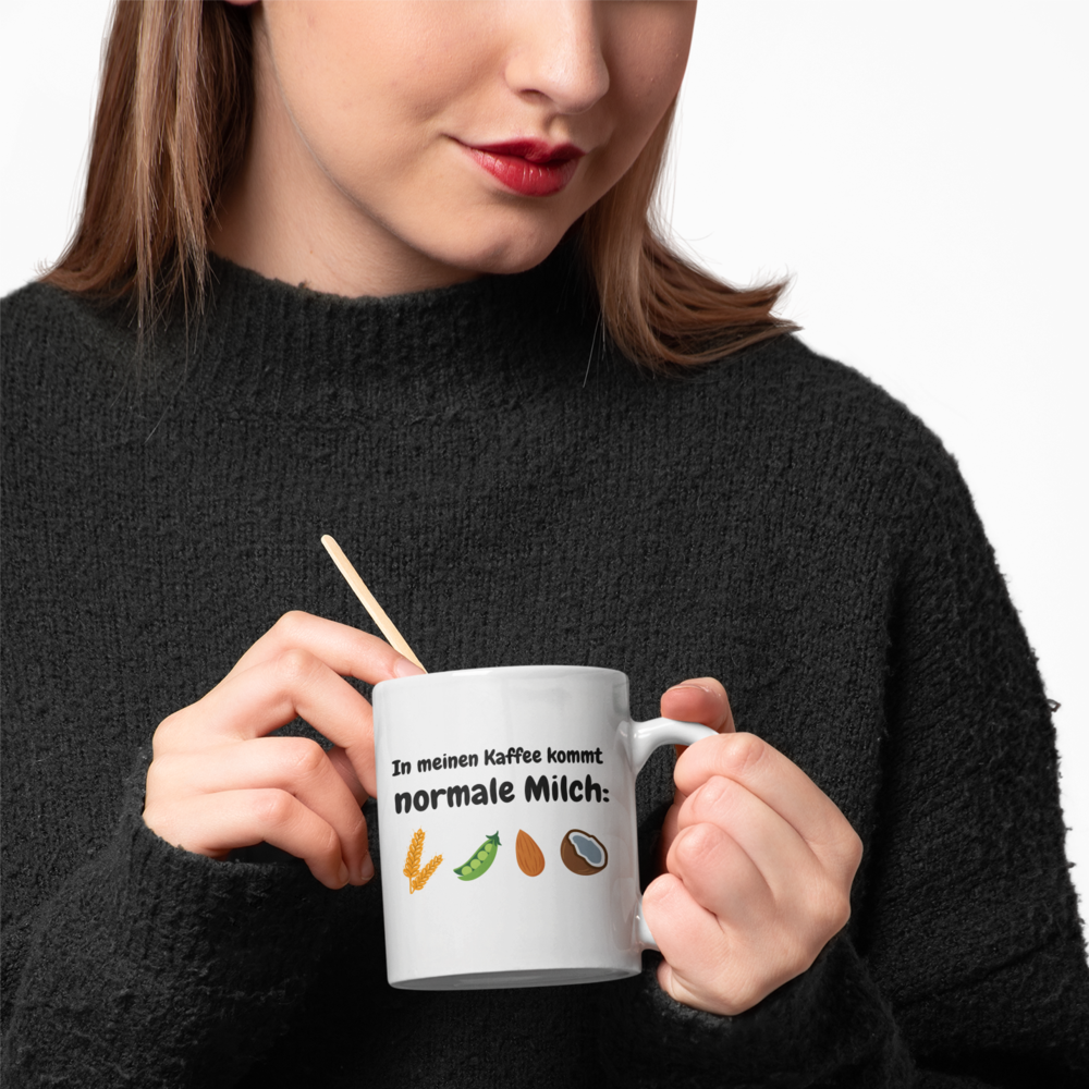 Normale Milch - Tasse