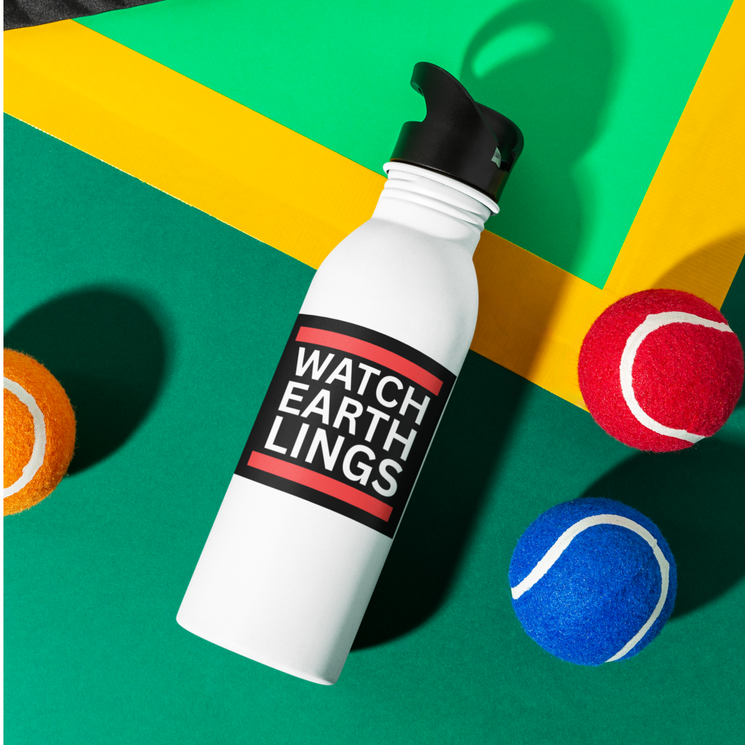 Watch Earthlings - Edelstahl-Trinkflasche