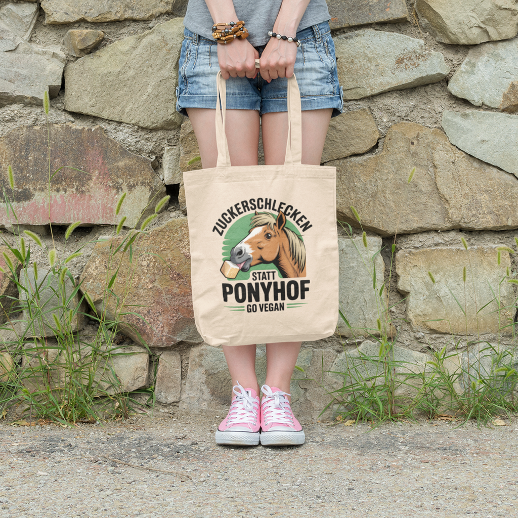 Zuckerschlecken statt Ponyhof - Tasche